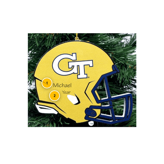Georgia Tech Helmet Ornament