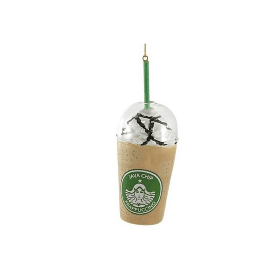 Java Chip Glass Ornament
