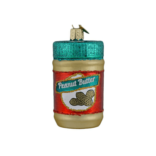 Peanut Butter Glass Ornament