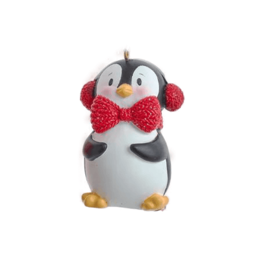 Penguin with Earmuffs Ornament