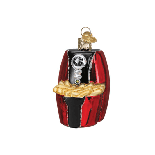 Air Fryer Glass Ornament