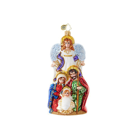 Christopher Radko-Angels We Have Heard on High Glass Ornament