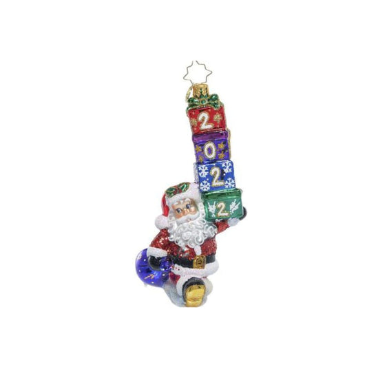 Christopher Radko-A Big Year 2022 Glass Ornament