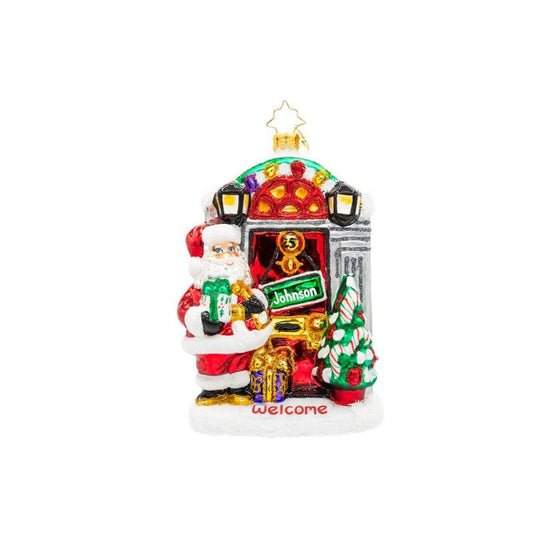 Christopher Radko-Front Door Delivery Glass Ornament