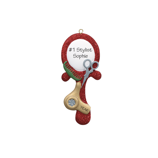 Hairdresser Personalized Ornament