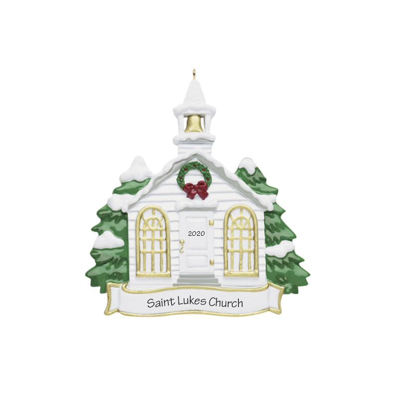 Church Personalized Ornament