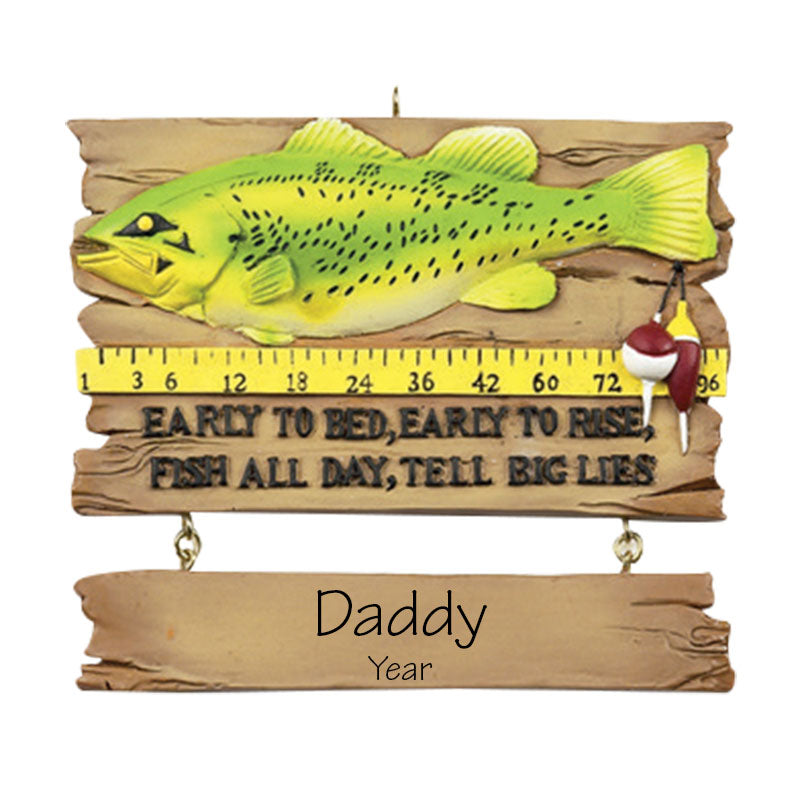 Big Fish Personalized Ornament