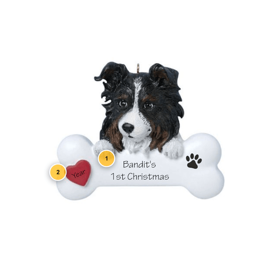 Australian Shepard Personalized Dog Ornament