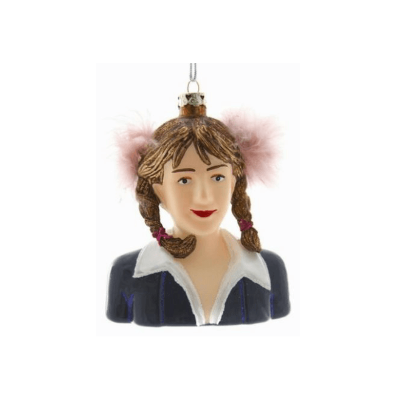 Britney Spears Glass Ornament