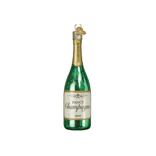 Fancy Champagne Glass Ornament