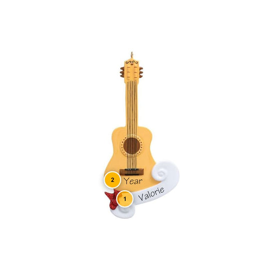 Guitar Personalized Ornament