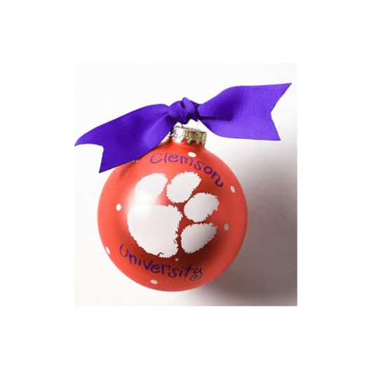 Clemson University Ball Ornament