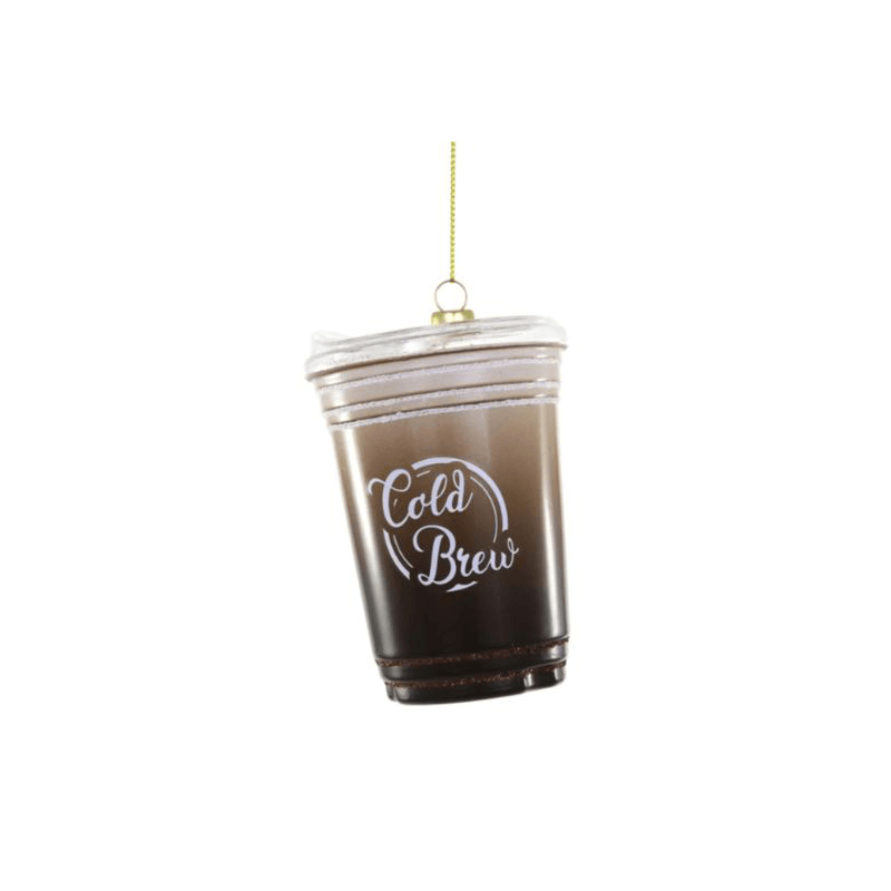 Cold Brew Glass Ornament