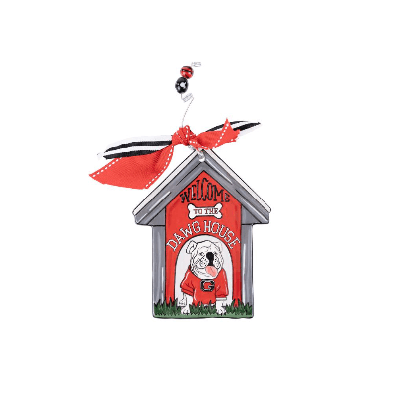 Dawg House Flat Ornament