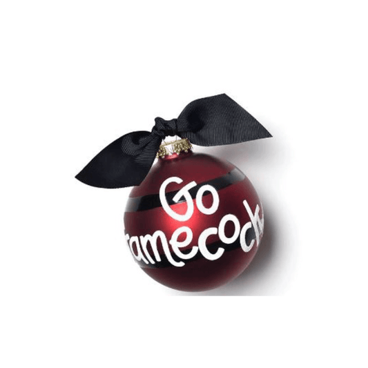 Go Gamecocks Ball Ornament