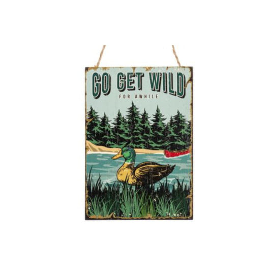 Go Get Wild Outdoor Ornament