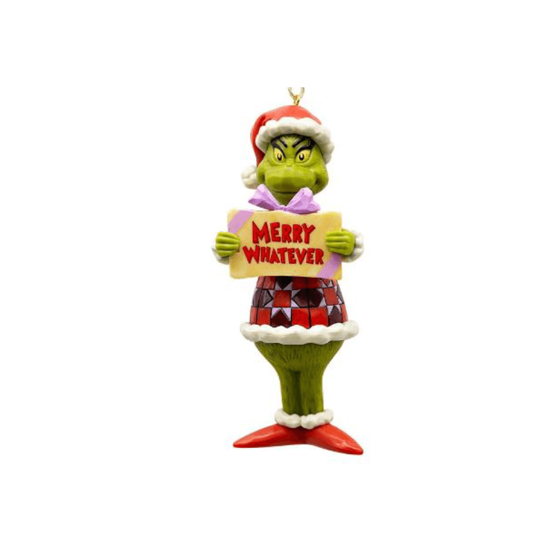 Grinch Merry Whatever Ornament