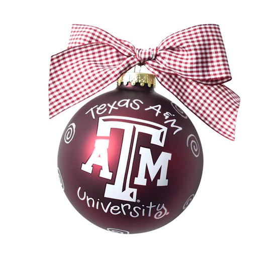 Texas A&M Ball Ornament