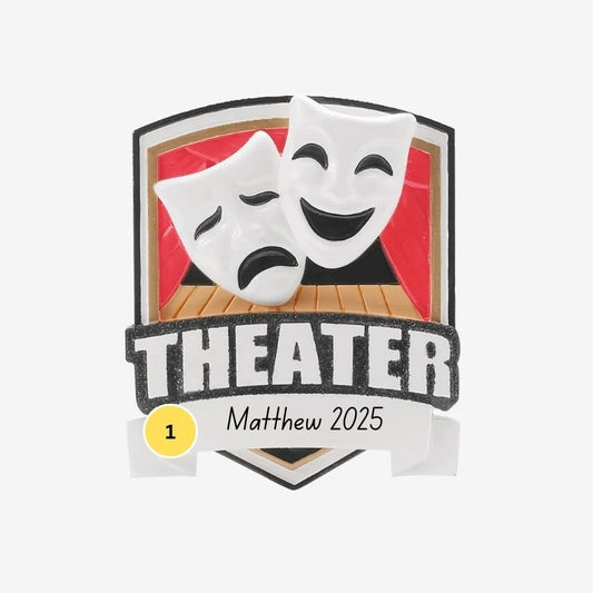Theater/Drama Personalized Ornament