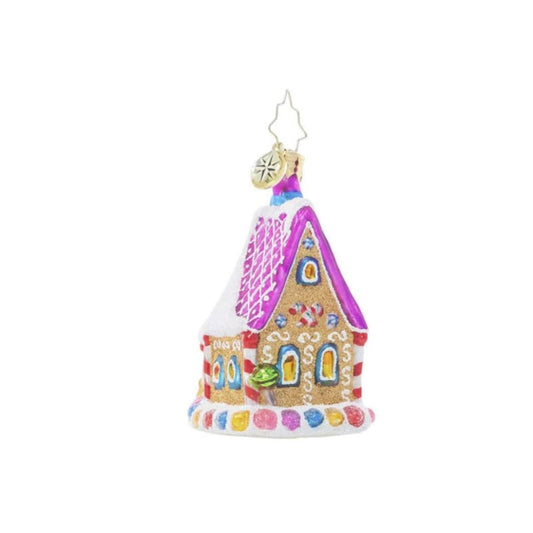 Christopher Radko-The Confectioner's Chalet Gem Glass Ornament