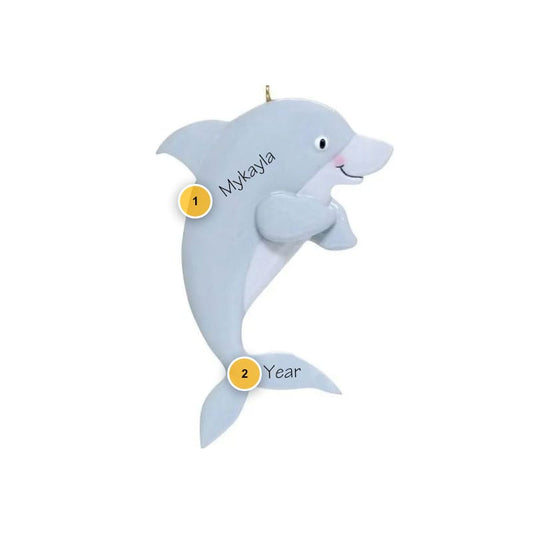 Dolphin Personalized Ornament