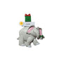 Elephant with Presents Personalized Ornament