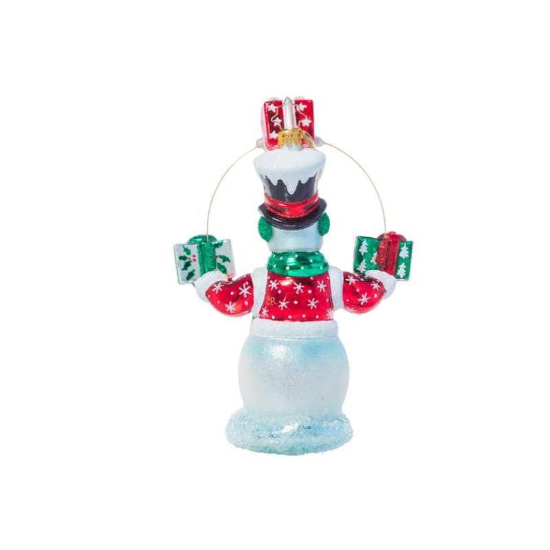 Christopher Radko-Gift Juggling Juggler Glass Ornament