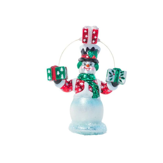 Christopher Radko-Gift Juggling Juggler Glass Ornament