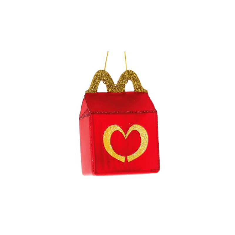 Happy Meal Glass Ornament