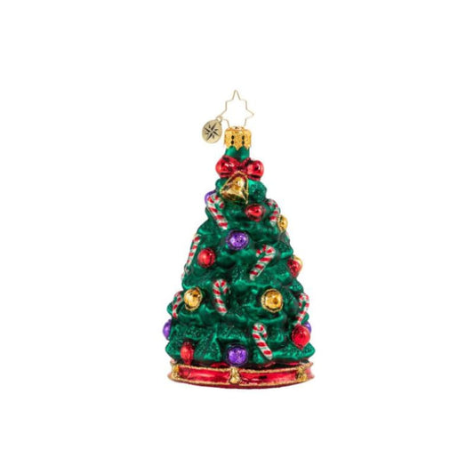 Christopher Radko-High-Fashion Tannenbaum Tree Glass Ornament