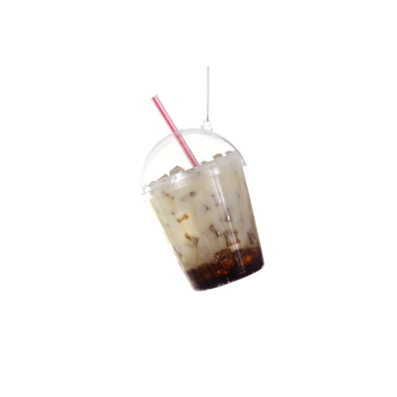 Iced Coffee Glass Ornament