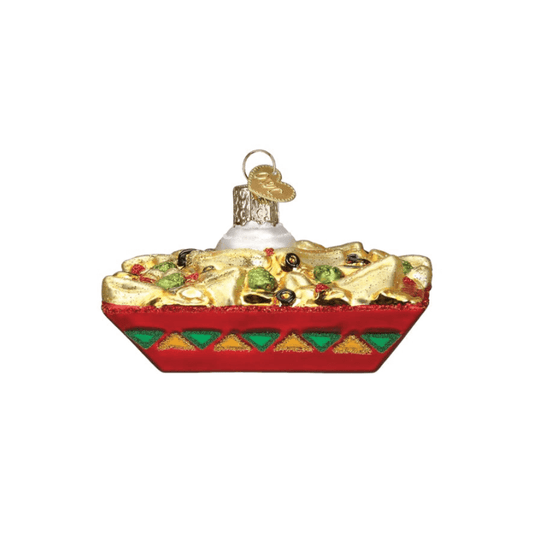 Nachos Glass Ornament