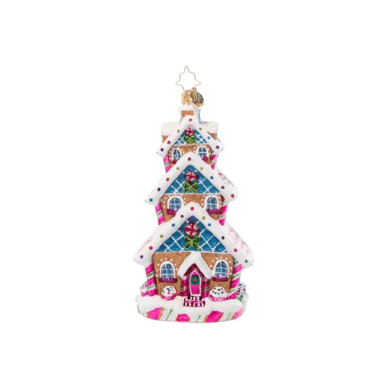 Christopher Radko-Sweetest Highrise Glass Ornament