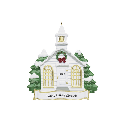 Church Personalized Ornament