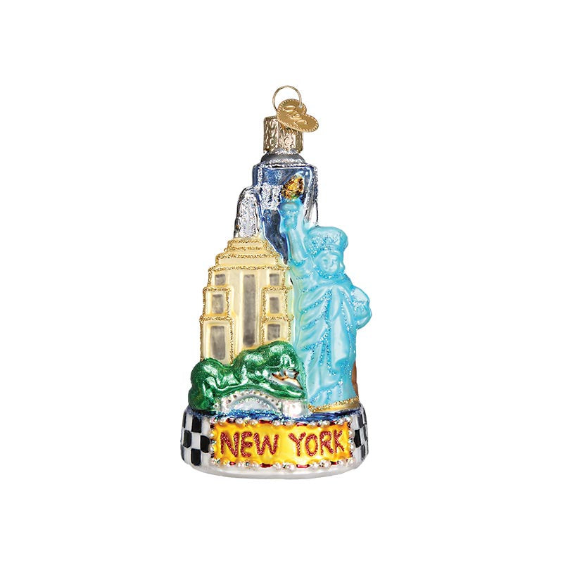 New York City Glass Ornament