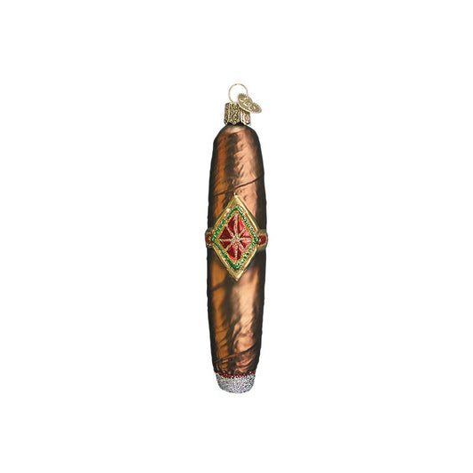 Cigar Glass Ornament