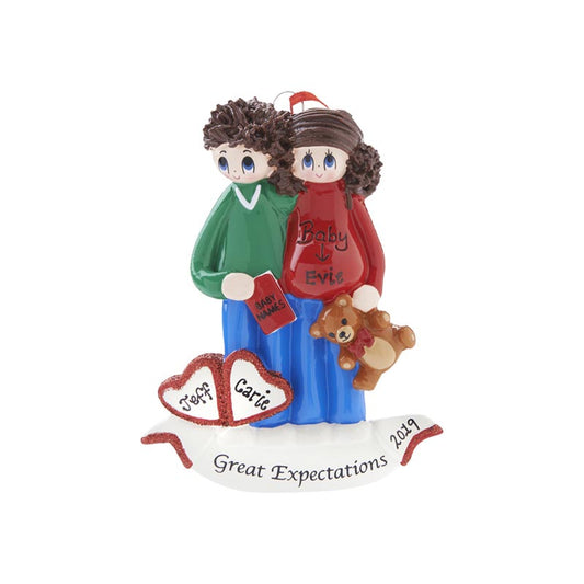 Expecting Family Personalized Ornament